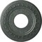 Ekena Millwork Jackson Medallion (Canopies up to 7 3/8"), 12 1/4"OD x 4"ID x 1 1/8"P, Athenian Green Crackle CM12JAAGC - alternate 1